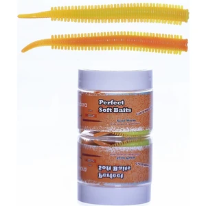 Pandora Perfect Soft Baits Sand Worm 7cm Kavanozlu Lemon And Orange