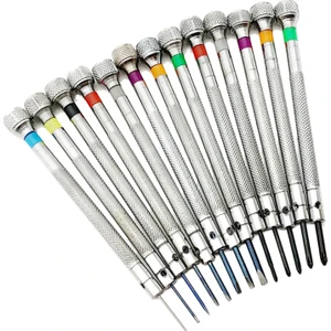 13 Parça Mikro Hassas Izle Gözlük Onarım Tornavida Seti 0.6-2.0mm (Yurt Dışından)