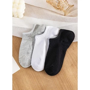 Black Arden Socks Bilek Destekli Basic Patik Çorap 7 Çift