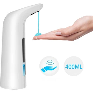 Otomatik Sabunluk, Dokunuşsuz Sabun Dağıtıcı 400 ml Sıvı Eller Serbest Kızılötesi Sensör Elektrikli Otomatik Sabunluk | Sıvı Sabunluk (Yurt Dışından)