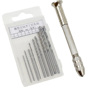 Pin Vise El Matkap Uçları (0.5-3.0mm) El Matkap ile Craft Ceviz Anahtarlık Için Döner Araçlar (Yurt Dışından)