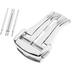 20MM Dağıtım Toka Izle Kayış Band Tokaları Paslanmaz Çelik GÜMÜŞ-20MM (Yurt Dışından)