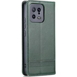 Xiaomi 13 Için Buzağı Doku Deri Kılıfı (Yurt Dışından)