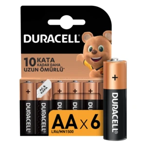 Alkalin Aa Kalem Piller 6’lı Paket