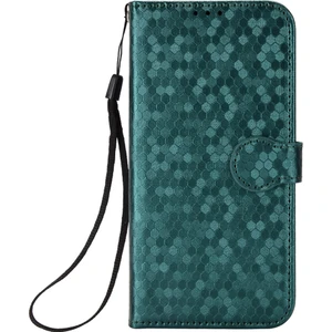 İyi Kalite Honor X9A Deri Puantiyeli Desen Flip Tutucu Telefon Kılıfı (Yurt Dışından)