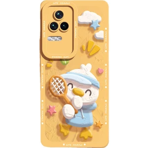 Iyi Kalite Redmi Xiaomi K50 Için Telefon Kılıfı - Sarı (Yurt Dışından)