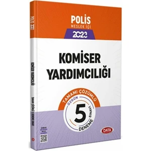 Data Yayınları 2023 Polis Meslek Içi Komiser Yardımcılığı 5 Deneme