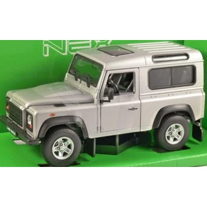 Land Rover Defender 1:24 Gümüş Model Araba