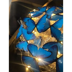 LED Işıklı Kelebek Buketi