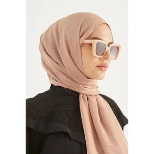 Fresco Scarfs Kadın Tesettür Ipeksi Pamuk Jakar F Desen Şal
