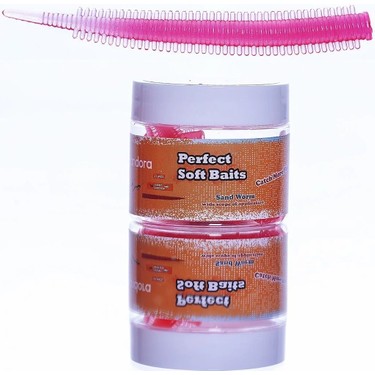 Pandora Perfect Soft Baits Sand Worm 7cm Kavanozlu Pink Fiyatı