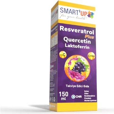 Quercetin-Resveratrol-Laktoferrin Şurup 150