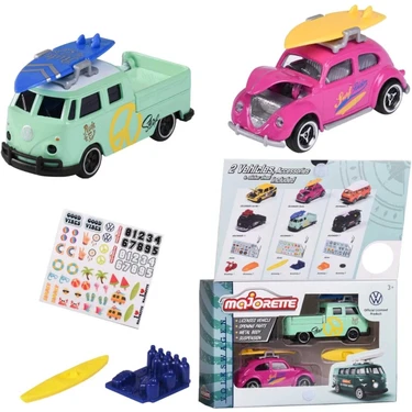 Majorette 2'li Paket Volkswagen The Originals Model