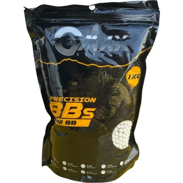 Gmax 0.20 Gram 6mm Airsoft Plastik Bb