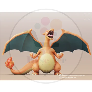 Bi'şeyler Sepeti Charizard Figür - 10