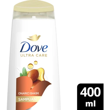 Dove Ultra Care Saç Bakım Şampuanı Onarıcı Bakım Argan Yağı 400