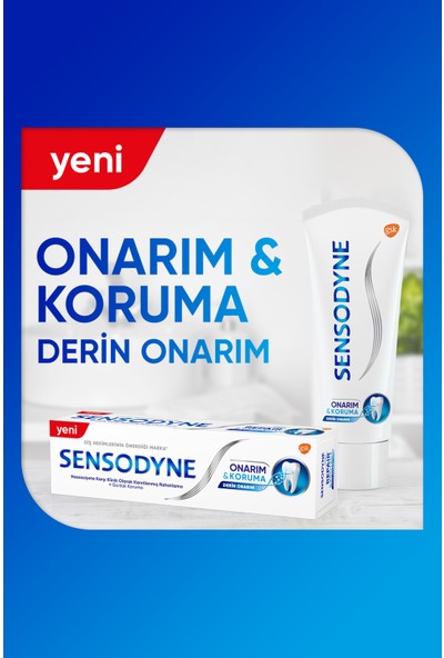 Sensodyne Onarım ve Koruma 75 ml Diş Macunu 2'li