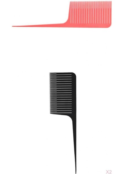 3x Bölümleme Örgüsü Vurgulama Folyo Saç Tarağı (Yurt Dışından)