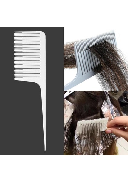 2x Profesyonel Dokuma Salon Styling Combs Aracı Için Saç Taraka (Yurt Dışından)