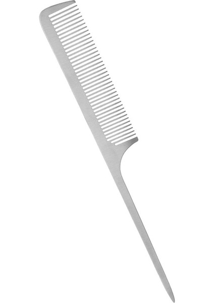 Paslanmaz Çelik Salon Kuyruk Ucu Saç Modelleri Kuaför Kesim Tarak Saç Fırçası (Yurt Dışından)