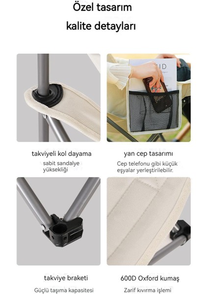 Açık Katlanır Sandalye Kamp Ay Sandalye Taşınabilir Balıkçı Taburesi Eğlence Arkalığı Piknik Sandalye Pony Maza Recliner Sandalye (Yurt Dışından)