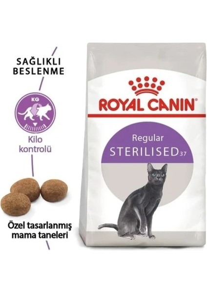 Royal Canin Sterilised 37 Kısırlaştırılmış Kedi Maması 4 KG