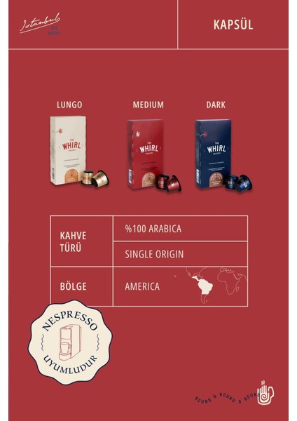 Espresso Medium Kapsül Kahve 10'lu Paket