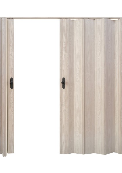 215 x 215 Akçaağaç Renk Camsız Çift Açılım Pvc Akordiyon Katlanır Kapı FRNAKMODEL-196 fırsatları