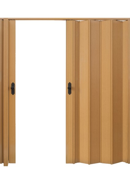 260 x 230 Meşe Renk Camsız Çift Açılım Pvc Akordiyon Katlanır Kapı FRNAKMODEL-269 fırsatları
