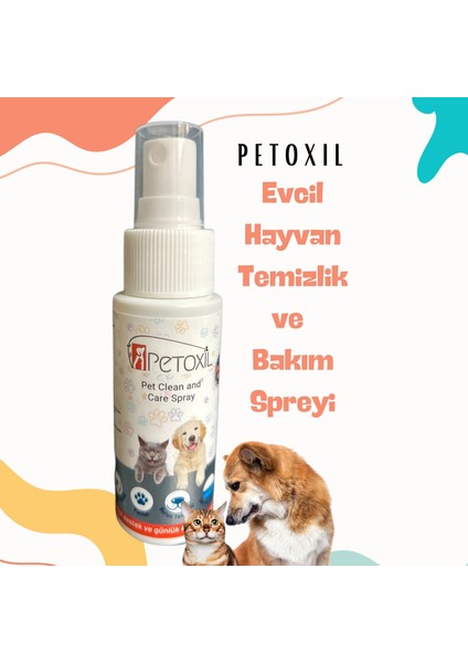 Petoxıl Evcil Hayvan Temizleme ve Bakım Spreyi 4lü