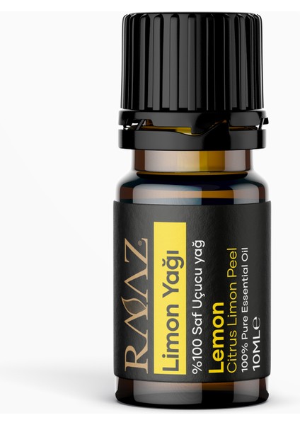 Limon Uçucu Yağı % 100 Saf 10 ml ( Lemon Oil )