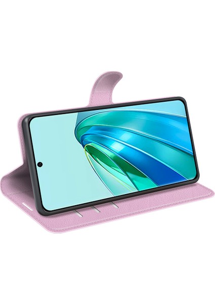 Onur Için X9A 5g Deri Telefon Kılıfı Stand Cüzdan Litchi Doku Tam Koruma Telefon Kapağı (Yurt Dışından) fırsatları