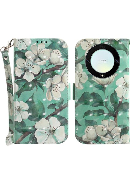 Honor X40 5g / X9A 5g / Magic5 Lite 5g, Folio Flip Cüzdan Telefon Kılıfı (Yurt Dışından)