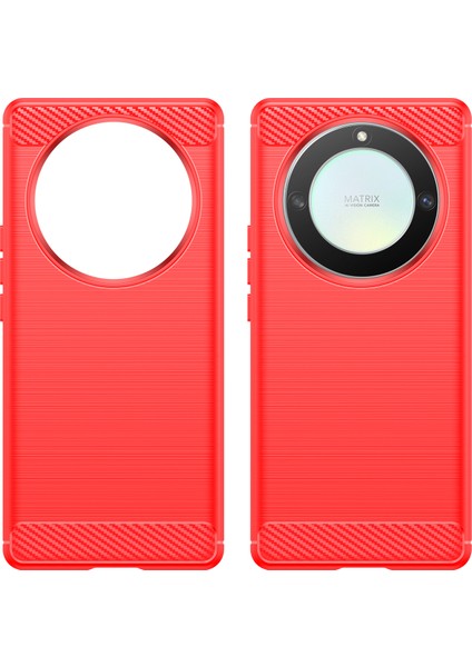 Honor Magic5 Lite 5g / X40 5g / X9A 5g Telefon Kılıfı, Karbon Fiber Doku Fırçalanmış Tpu Koruyucu Kapak (Yurt Dışından) modelleri