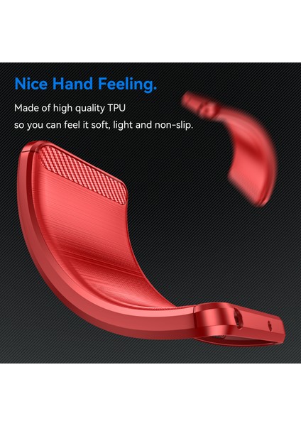 Onur Için X9A 5g / X40 5g / Magic5 Lite 5g Karbon Fiber Doku Telefon Tpu Kasa Fırçalanmış Telefon Kapağı (Yurt Dışından)