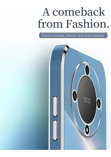 Honor Için Xinli MAGIC55 Lite 5g / X9A 5g Elektrapılaşma Tpu Telefon Kılıfı Koruyucu Telefon Kapağı (Yurt Dışından) fiyatları