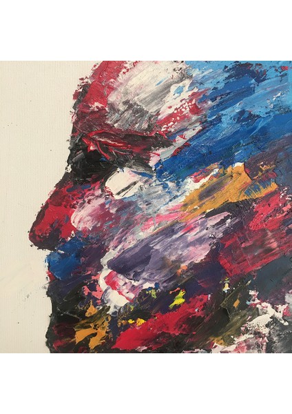 Sonsuzluk Spatula Akrilik El Yapımı Tablo fiyatları