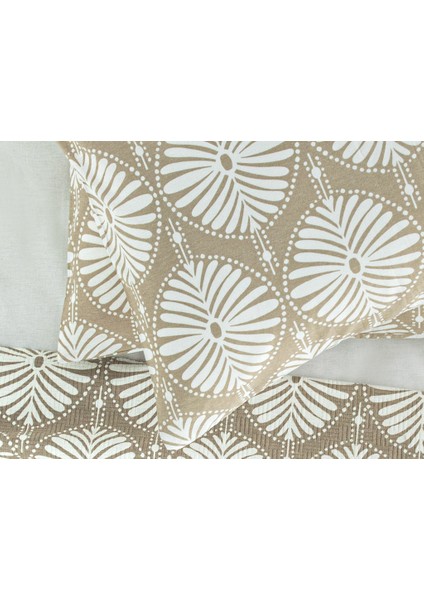 Polycircles Kolay Ütülenir 2'li Yastık Kılıfı 50 x 70 cm Bej modelleri