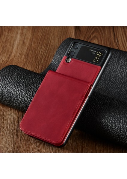 For Samsung Galaxy Z Flip4 Cilt Hissi Yakın Kart Cep Telefonu Kılıfları (Yurt Dışından)