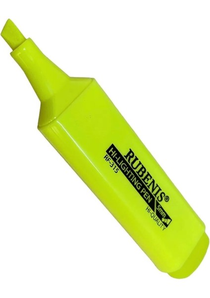 Fosforlu Kalem Sarı 5'li Paket