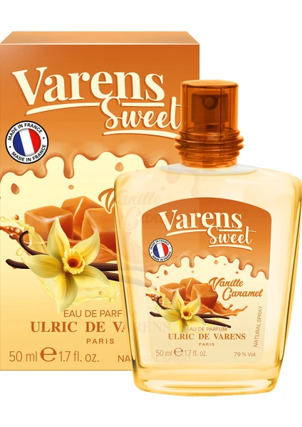 Varens Sweet Vanille Caramel Edp 50ML Kadın Parfüm