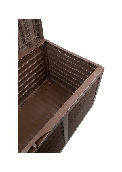 Bahçe Sandığı Bahçe Dolabı Tekerlekli Plastik Bahçe Balkon Depolama Sandığı 320LITRE Kapaklı modelleri