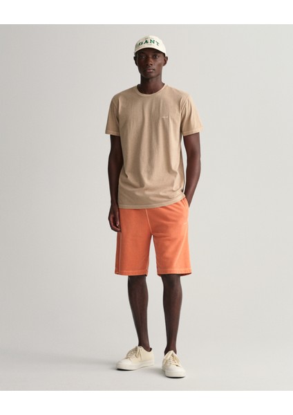 Erkek Bej Relaxed Fit T-Shirt 2057027.270