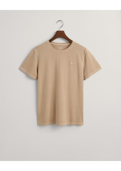Erkek Bej Relaxed Fit T-Shirt 2057027.270
