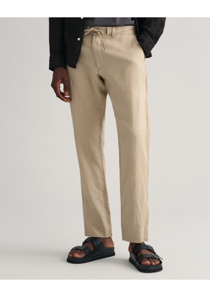 Erkek Bej Relaxed Fit Pantolon 1505072.270 fırsatları