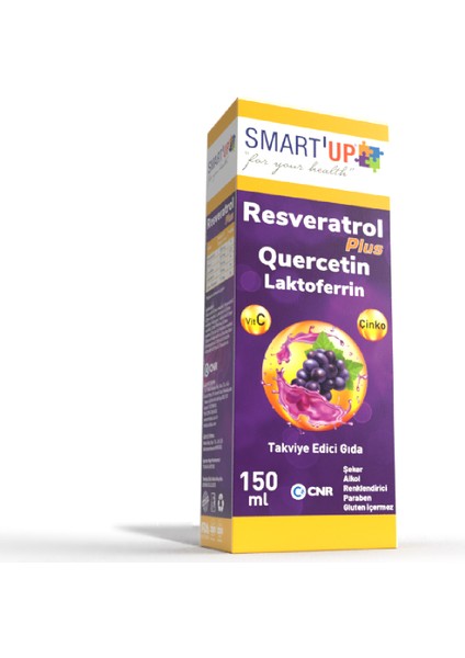 Quercetin-Resveratrol-Laktoferrin Şurup 150 ml