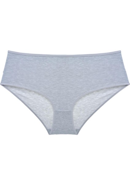 3 Adet Kadın Yüksek Bel Bato Külot Siyah Gri Krem fırsatları