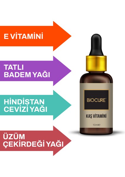 Kaş Vitamini Kaş Bakım Serumu Yağı & E Vitaminli fırsatları