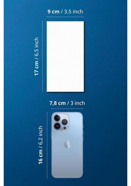 9X17 cm Pres Kompozit Tuval 6'lı Set modelleri