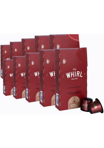 Espresso Medium Kapsül Kahve 10'lu Paket